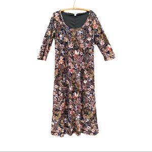 Tribal Midi Dress NWT